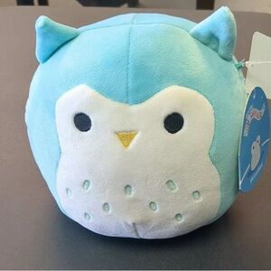Original Squishmallows WINSTON the Teal Owl 8" Plush Kellytoy Stuffed Animal NWT